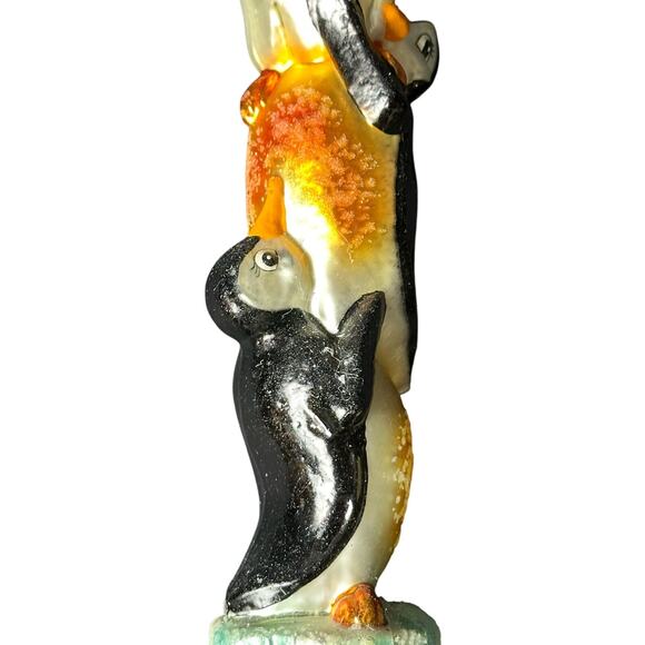 Christopher Radko Arctic Antics Penguin Christmas Ornament 9.5"-A Showstopper! - Picture 2 of 9